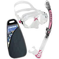 Cressi - Gafas y Tubo de Snorkel Unisex Adulto